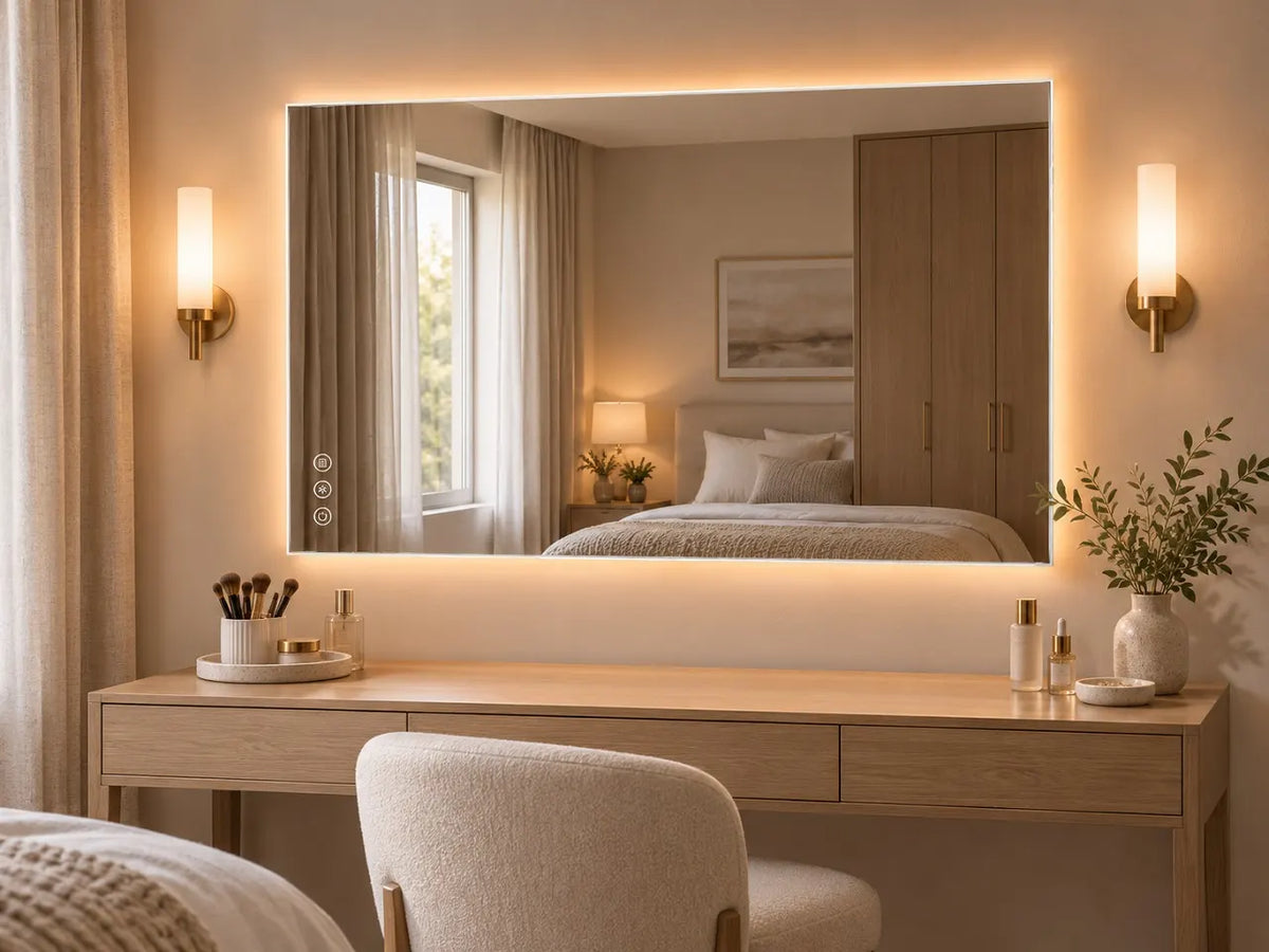 Do You Need Vanity Lights With an LED Mirror?