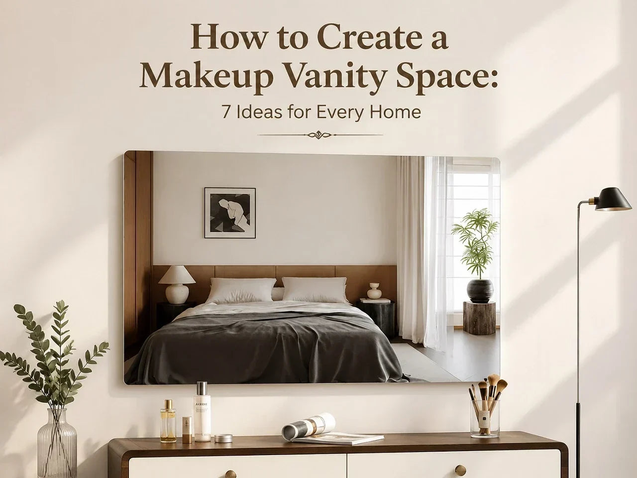 How to Create a Makeup Vanity Space: 7 Ideas for Every Home