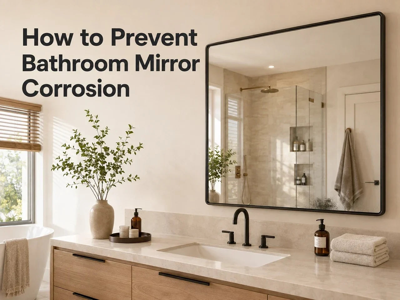How to Prevent Bathroom Mirror Corrosion