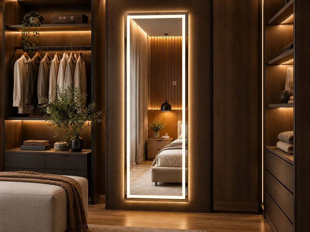How to Choose a Full-Length Mirror That Fits Your Room