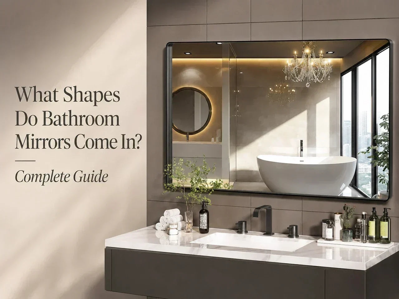 What Shapes Do Bathroom Mirrors Come In? Complete Guide