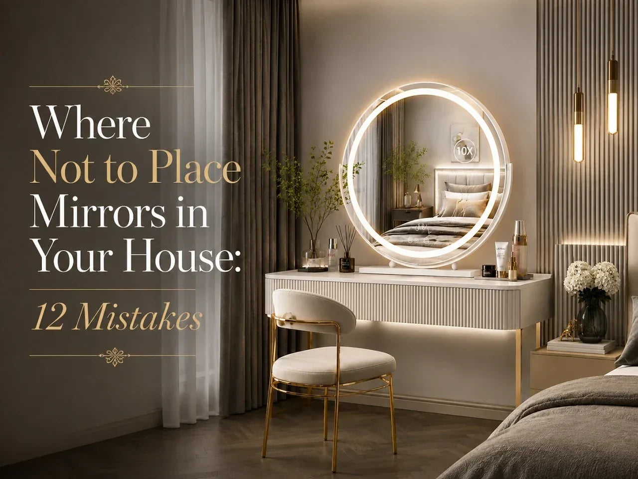 Where Not to Place Mirrors in Your House: 12 Mistakes