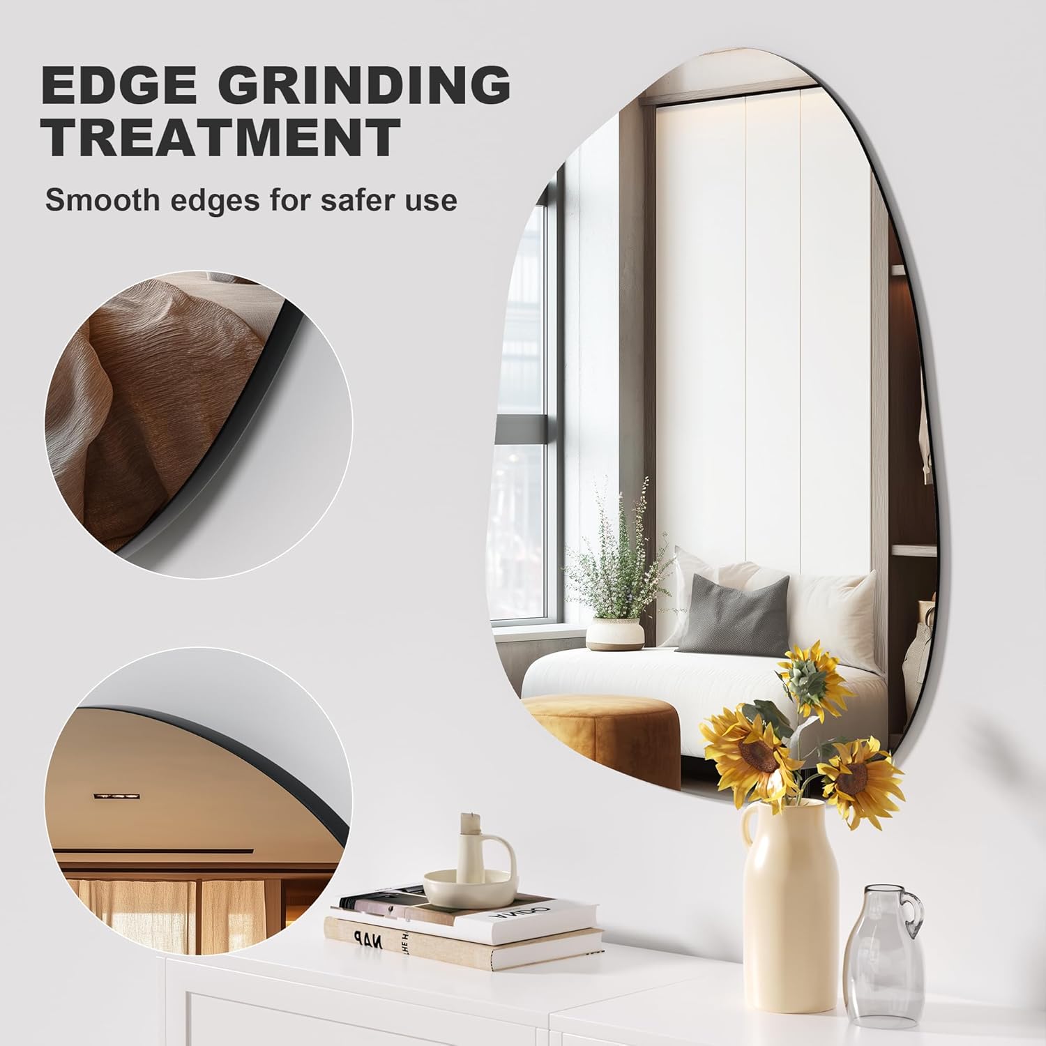 Hasipu Irregular Decorative Mirror KM-BGZ6181