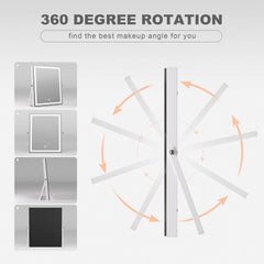 Hasipu Vanity Mirror with Backlit Details