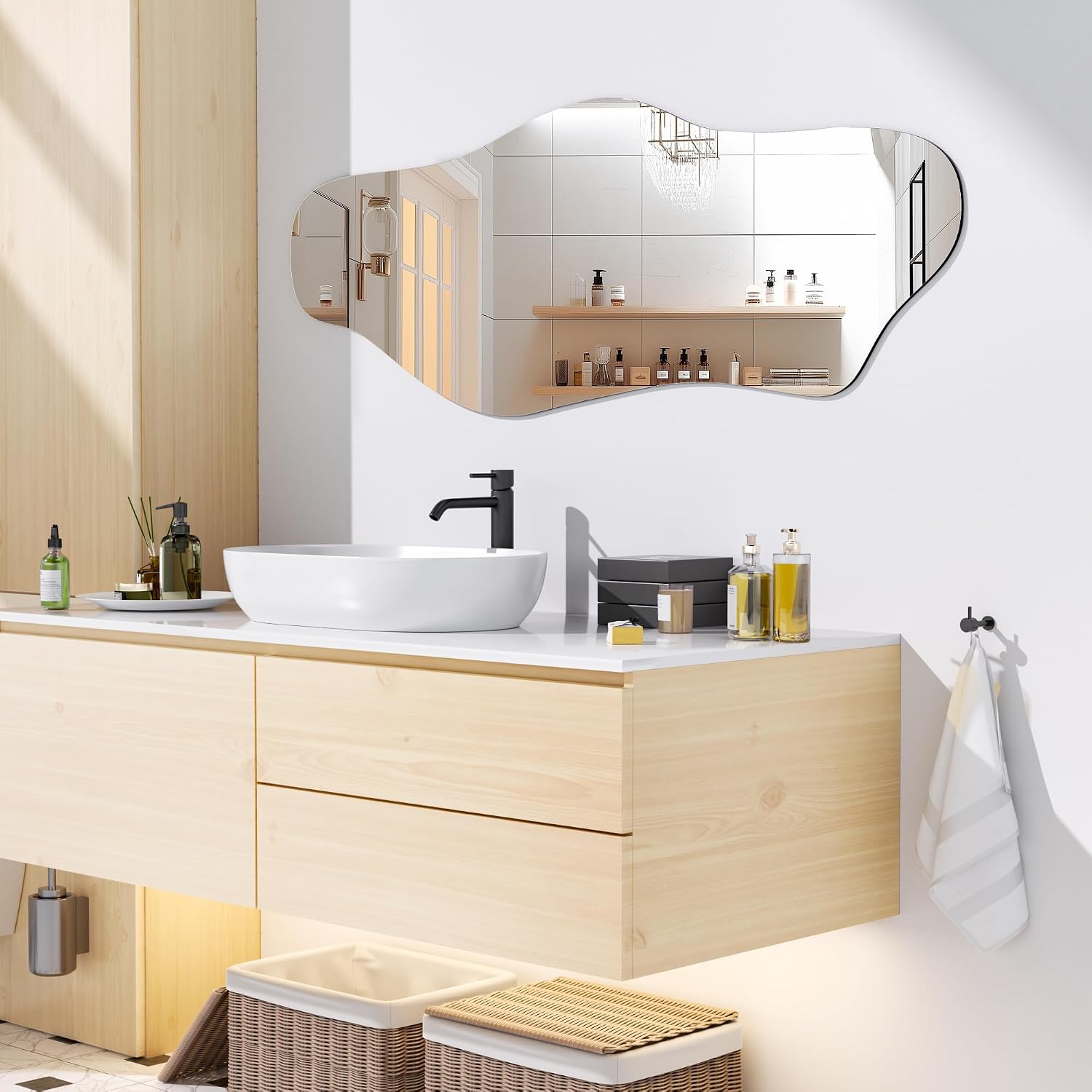 Hasipu Irregular Wall Mirror KM-BGZ50140