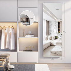HASIPU Full Length Mirror, Wall Mounted Mirror,Full Body Mirror