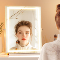 Hasipu Vanity Mirror with Backlit Details