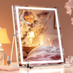 Hasipu Vanity Mirror with Backlit Details