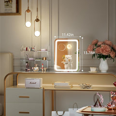 HASIPU Vanity Mirror with Lights, LED Makeup Mirror, Backlit