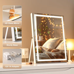 Hasipu Vanity Mirror with Backlit Details