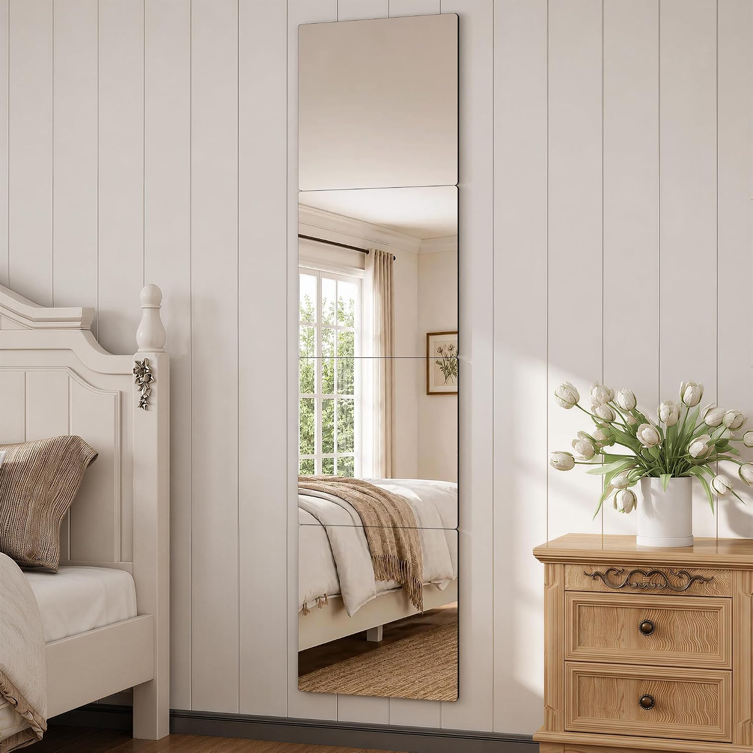 Hasipu Frameless Wall Decorative Glass Mirror KM-WALL
