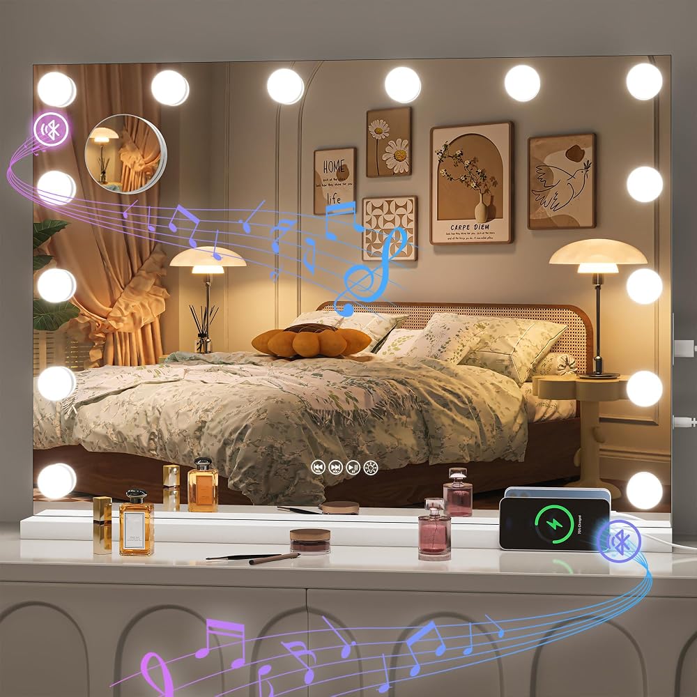 Hasipu Hollywood Vanity Makeup Mirror HA-KM-HLW1