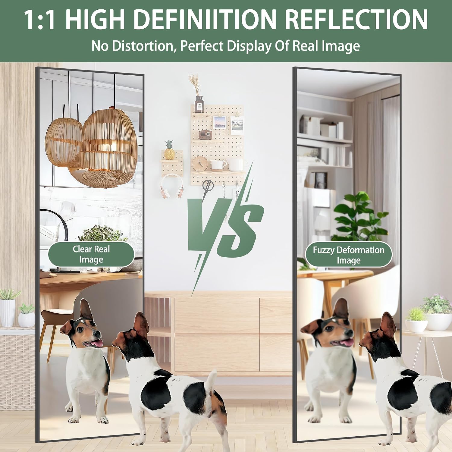 Hasipu Over-the-Door Mirrors Full Length GM006