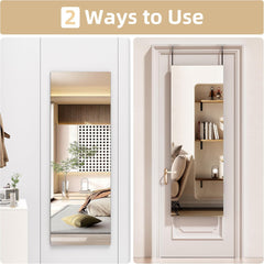 HASIPU Full Length Mirror, Wall Mounted Mirror,Full Body Mirror