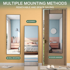 HASIPU Full Length, 51" x 16" Full Body Door Mirror Wall Mirror