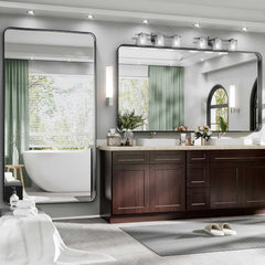 HASIPU Bathroom Mirror, Wall Makeup Mirror, Vanity Mirror for Bathroom