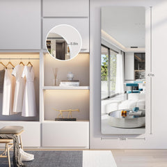 HASIPU Full Length Mirror, Wall Mounted Mirror,Full Body Mirror