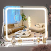 HASIPU Vanity Mirror with Lights, LED Makeup Mirror, Backlit