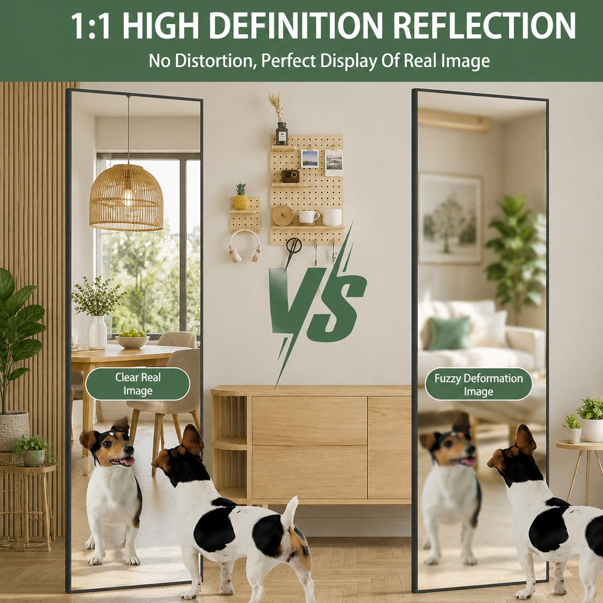 Hasipu Over-the-Door Mirrors Full Length GM006