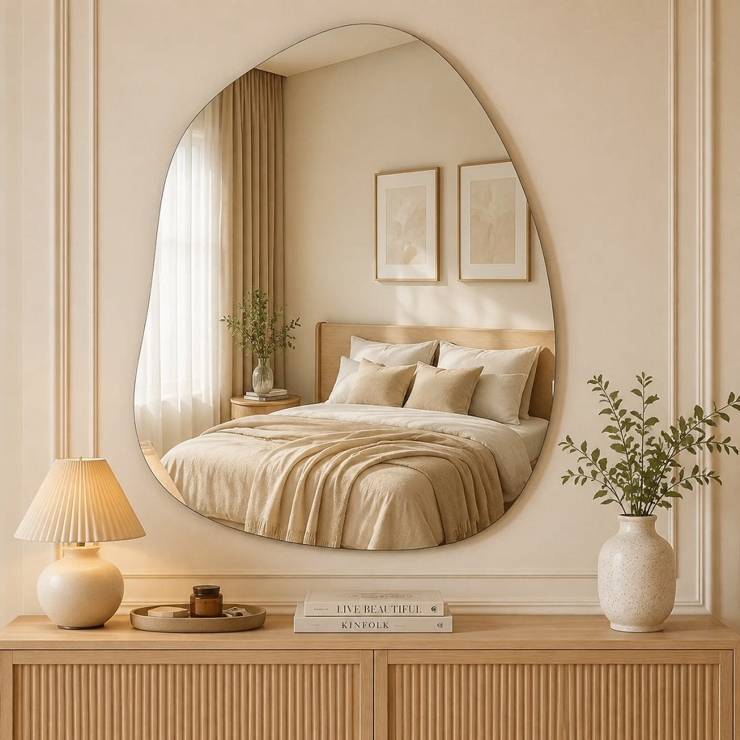 Hasipu Irregular and Frameless Mirrors KM-BGZ10176