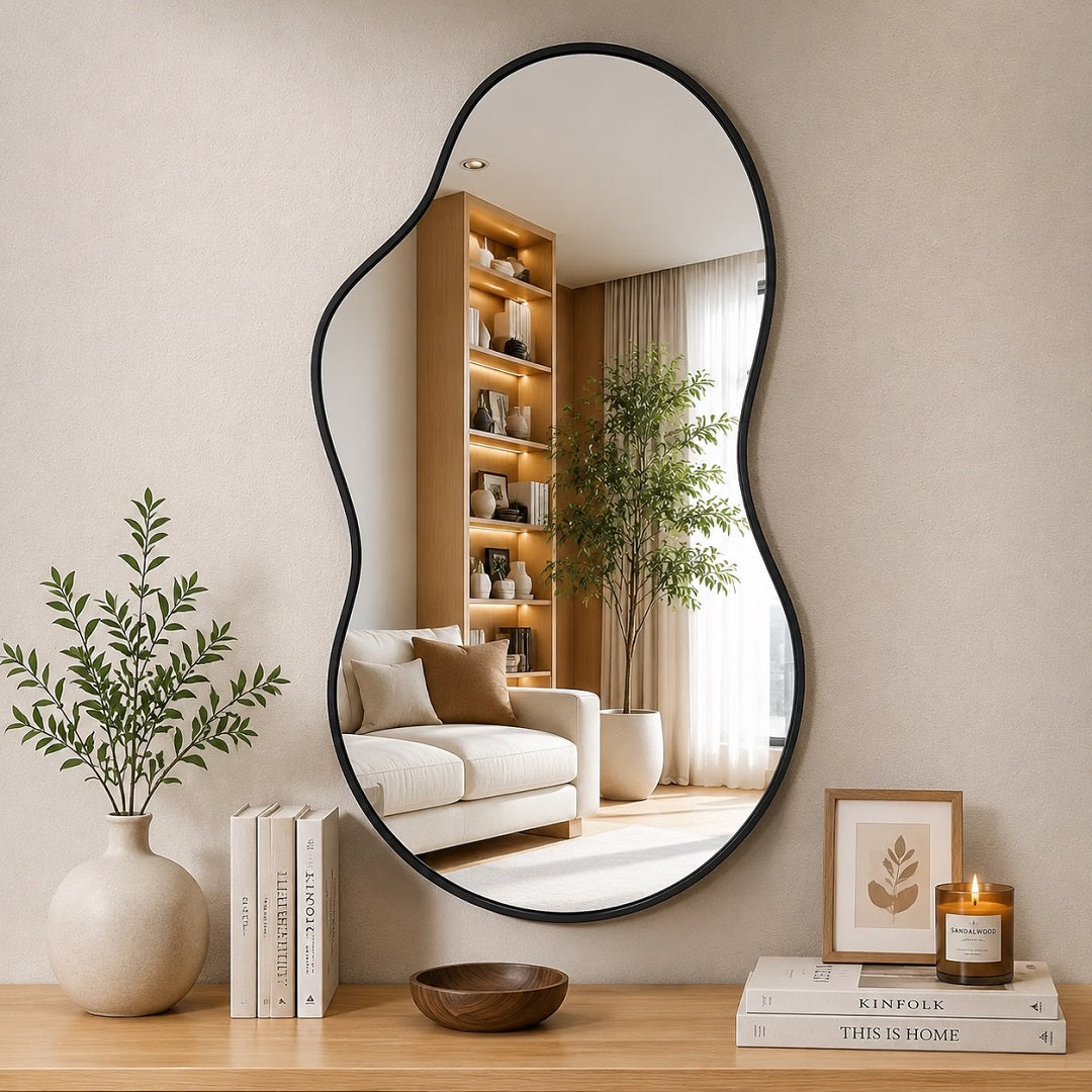 Hasipu Asymmetrical Wall Irregular Mirror KM-BGZ5090