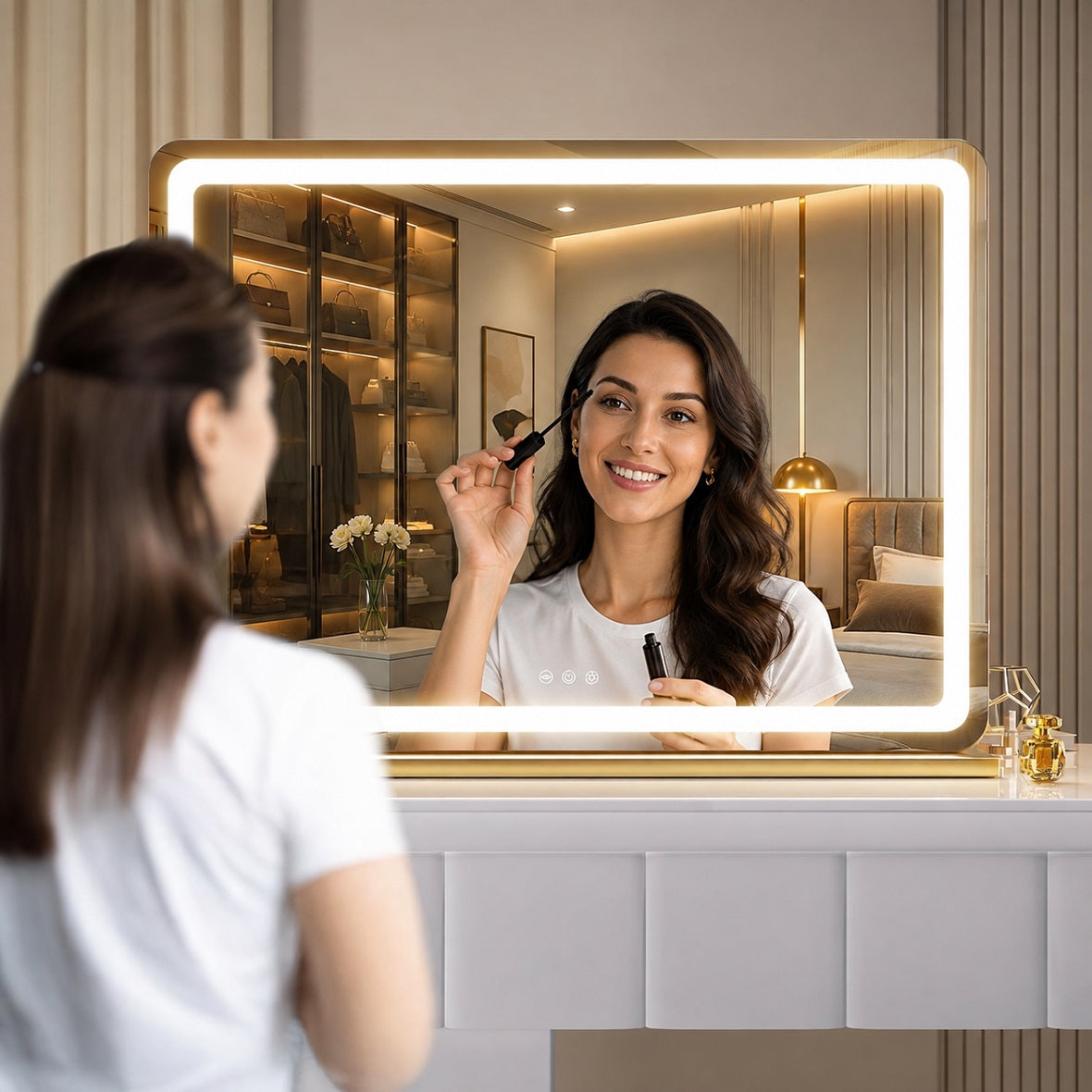 Hasipu LED Makeup Mirror, Vanity Mirror with Lights ZAW9007