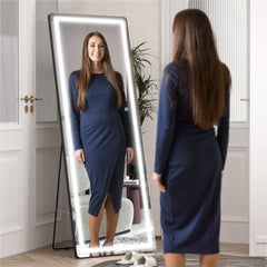 Hasipu round floor mirror