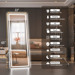 Hasipu filigree floor mirror 36x72