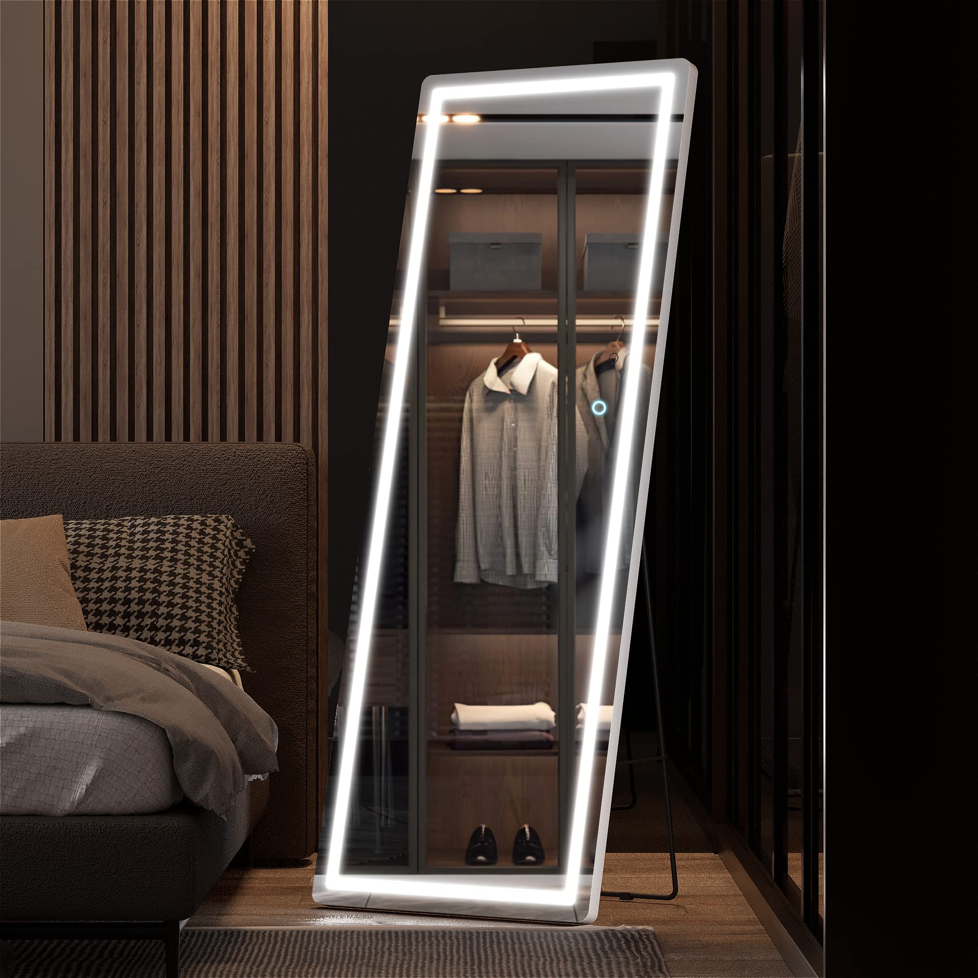 Hasipu floor arch mirror