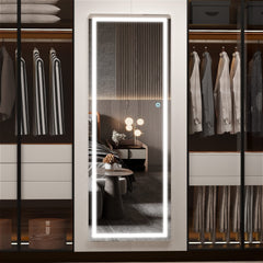 Hasipu jewelry armoire with full length mirror