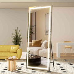 HASIPU Full Length Mirror with Light, Full Length Wall Mirror