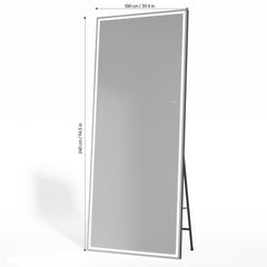 HASIPU Full Length Mirror with Light, Full Length Wall Mirror