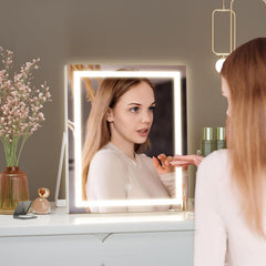 Hasipu Vanity Mirror with Backlit Details