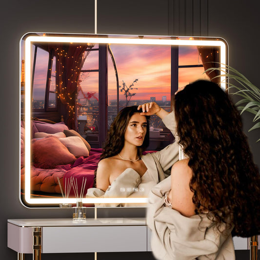 What are the light-up mirrors called?