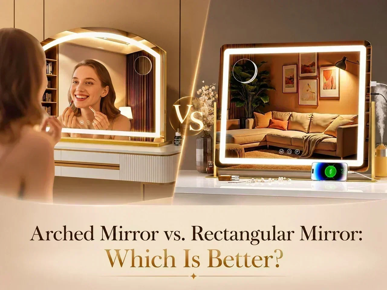 Arched Mirror vs. Rectangular Mirror: Which Is Better?