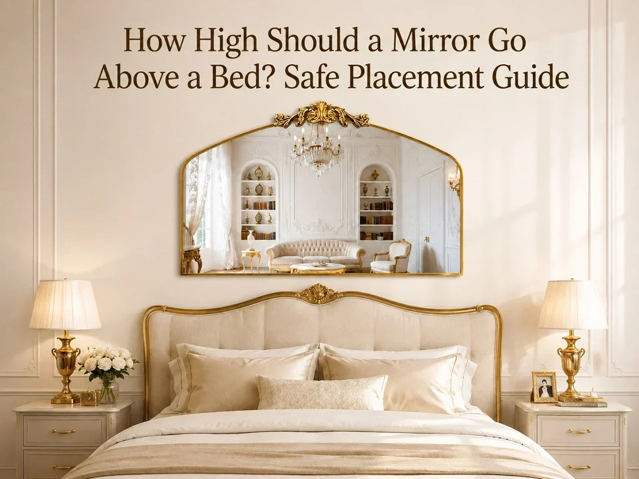 How High Should a Mirror Go Above a Bed? Safe Placement Guide