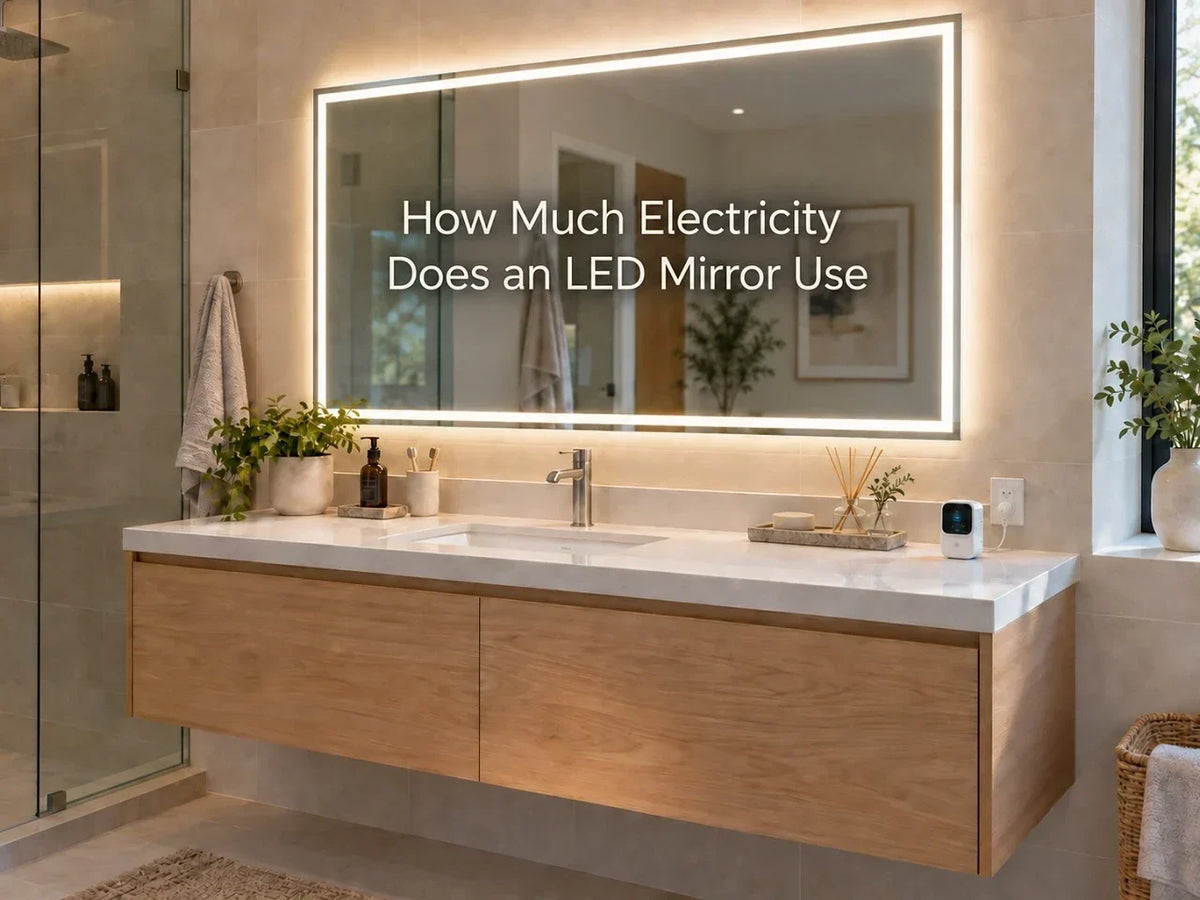 How Much Electricity Does an LED Mirror Use?