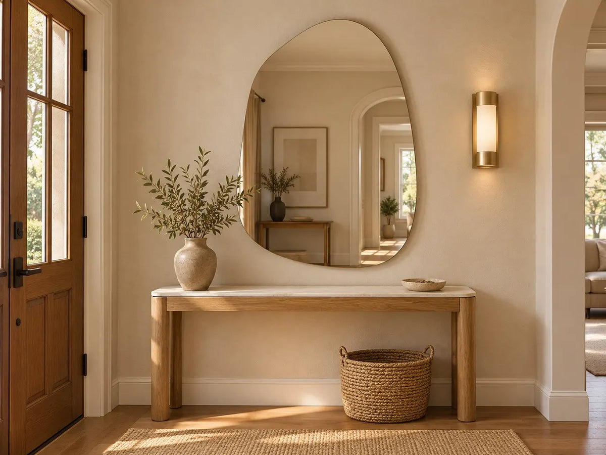 How to Choose an Entryway Mirror That Fits Your Space
