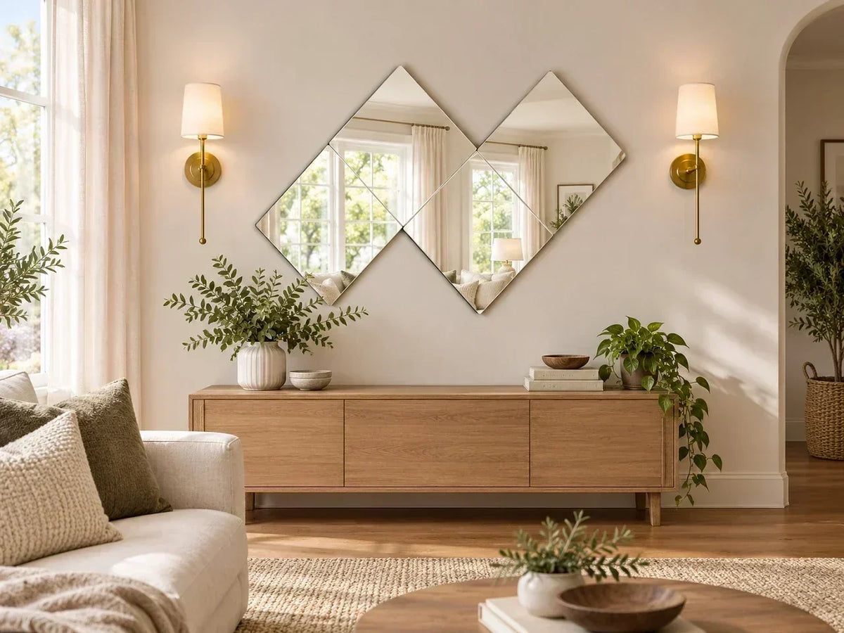 Where Should A Mirror Be Placed In A Living Room?