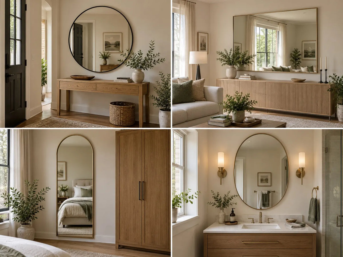 Where to Place Mirrors in Your Home: A Room-by-Room Guide