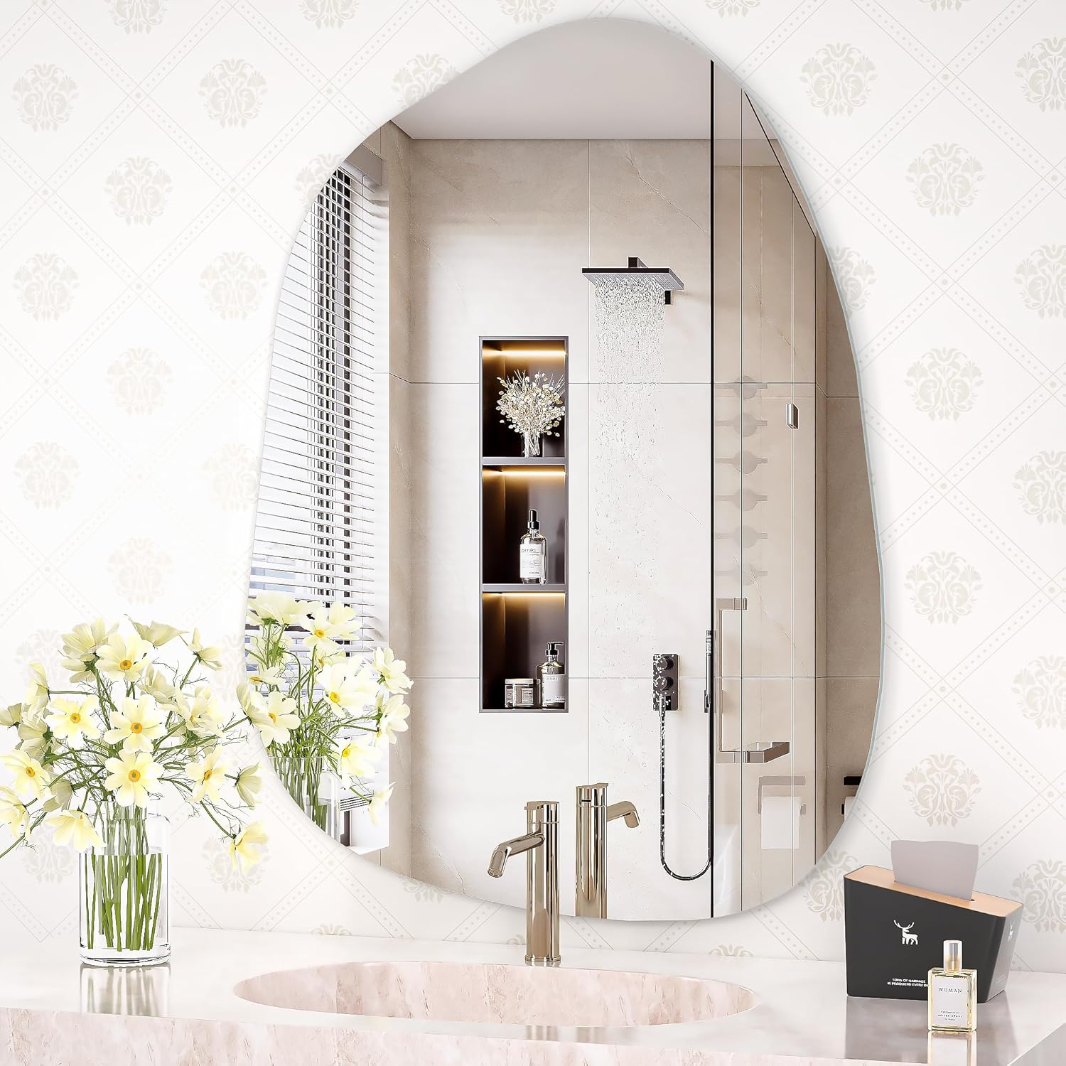 Hasipu Irregular Decorative Mirror KM-BGZ6181