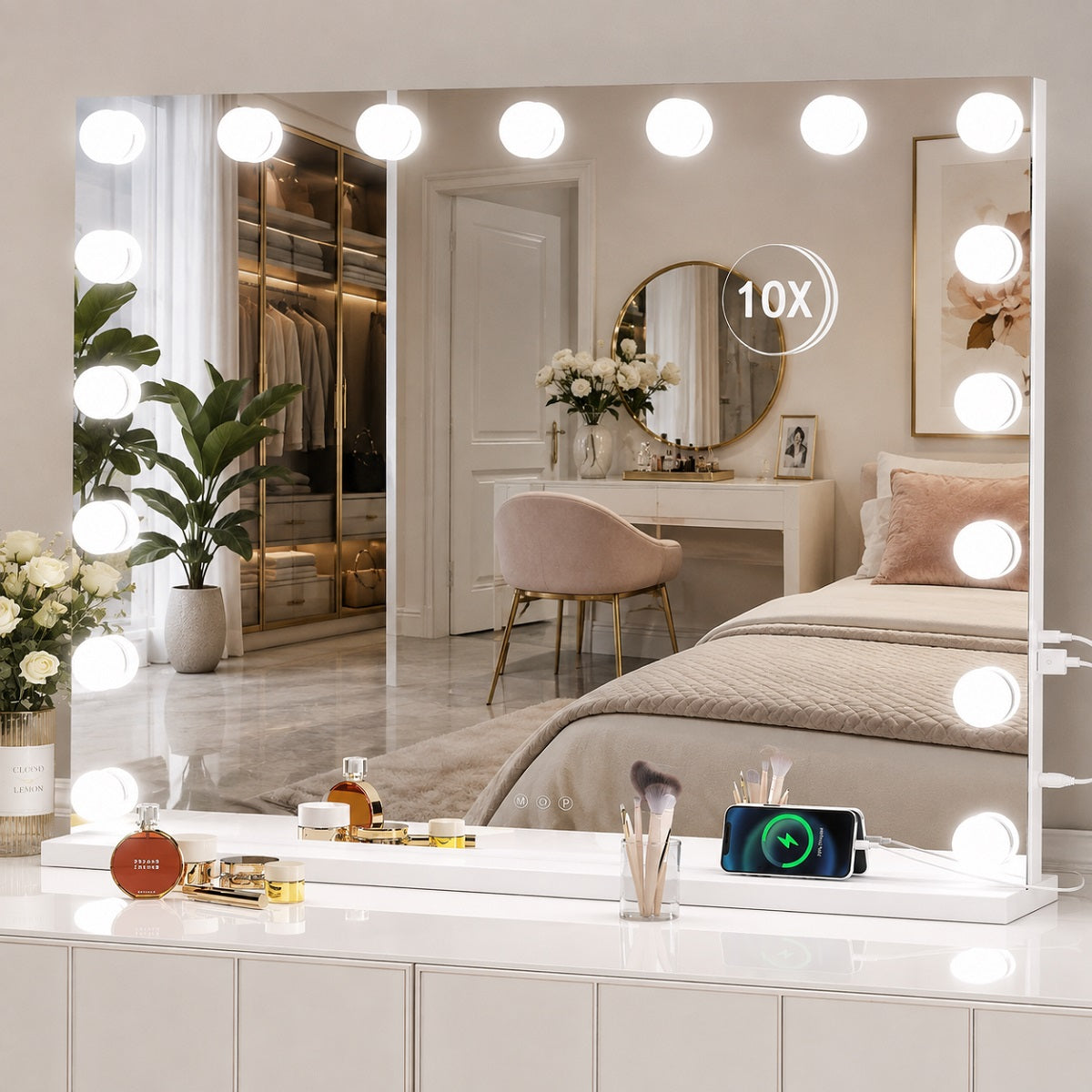 Hasipu Hollywood Vanity Makeup Mirror HZ006