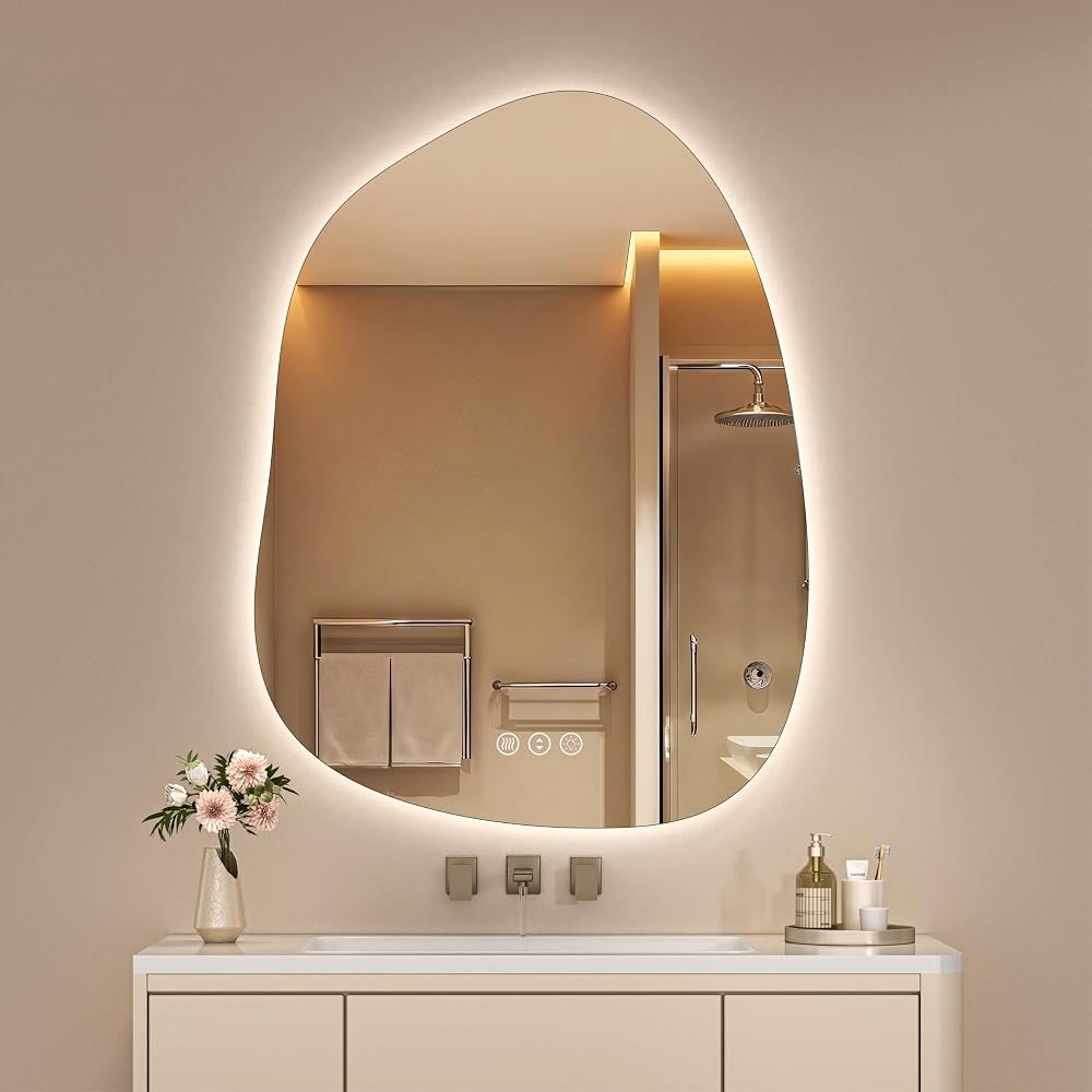 Hasipu Irregular and Frameless Mirrors KM-BGZ10176