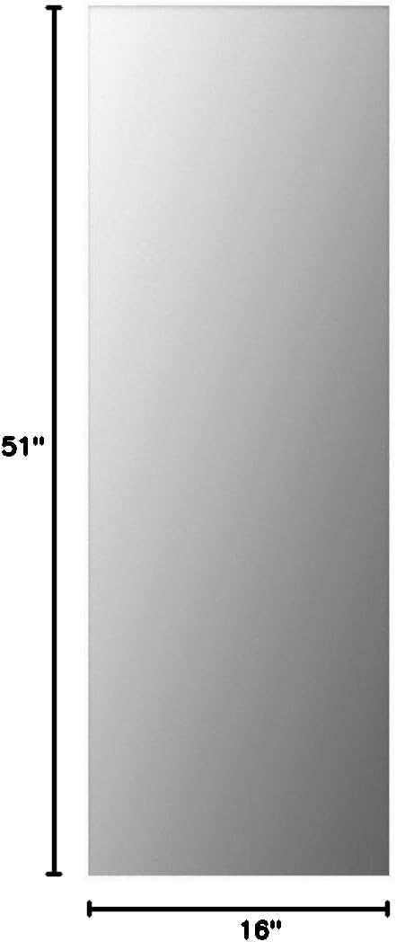 HASIPU Full Length, 51" x 16"  Full Body Door Mirror Wall Mirror