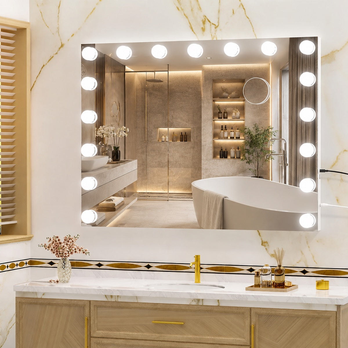 Hasipu Hollywood Vanity Makeup Mirror HZ006