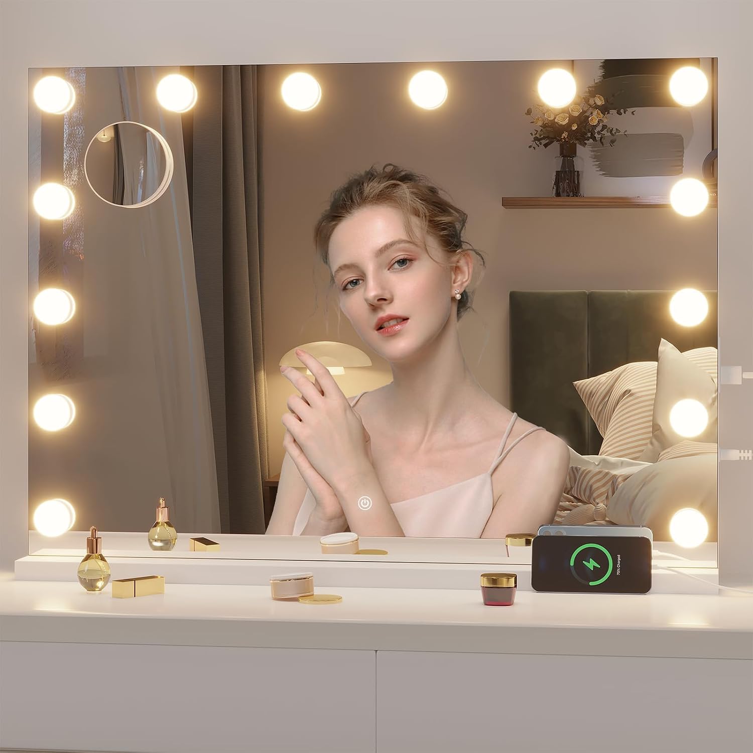 Hasipu Hollywood Vanity Makeup Mirror HA-KM-HLW1