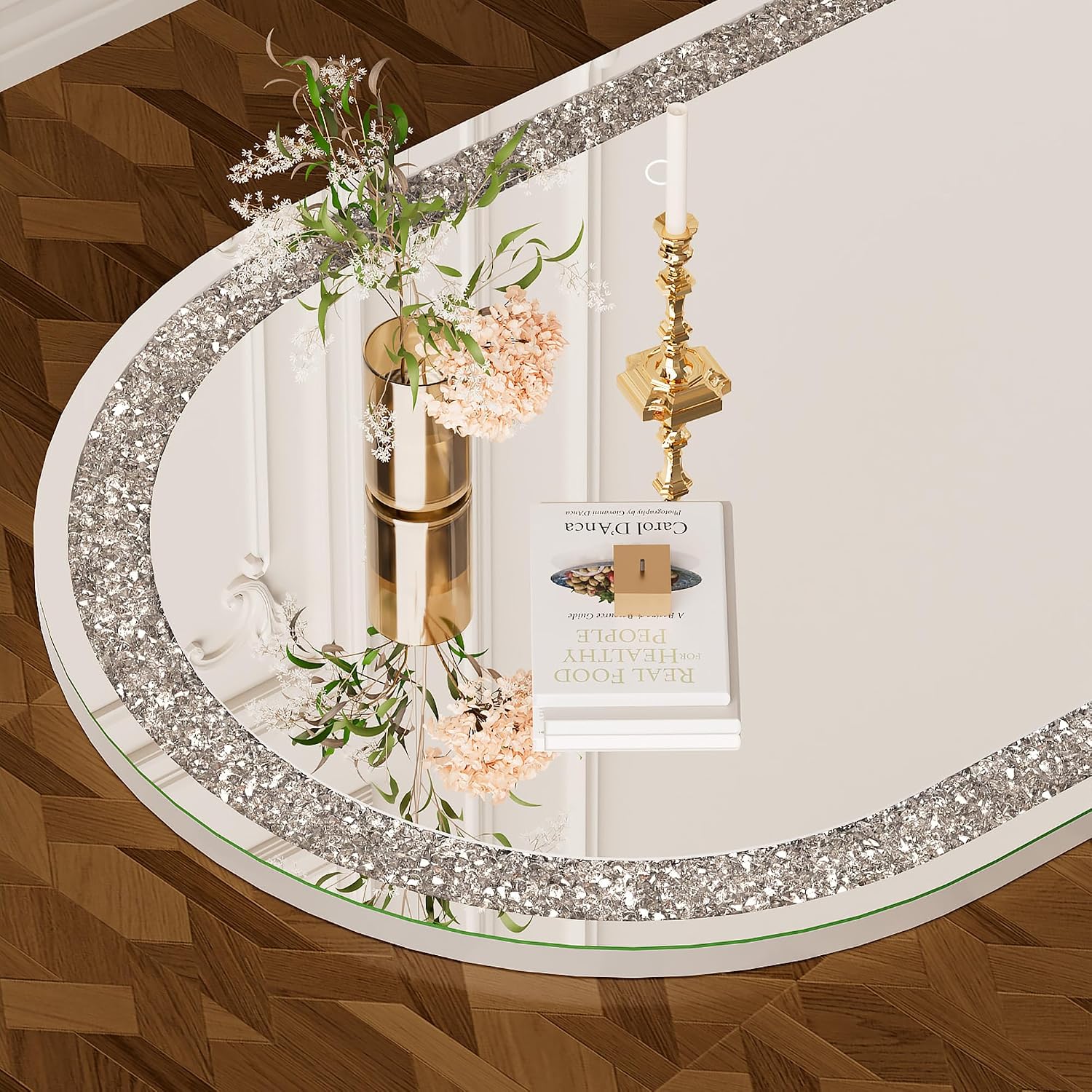 Hasipu LED Diamond Full-length Mirror KM-DIAC-FLB