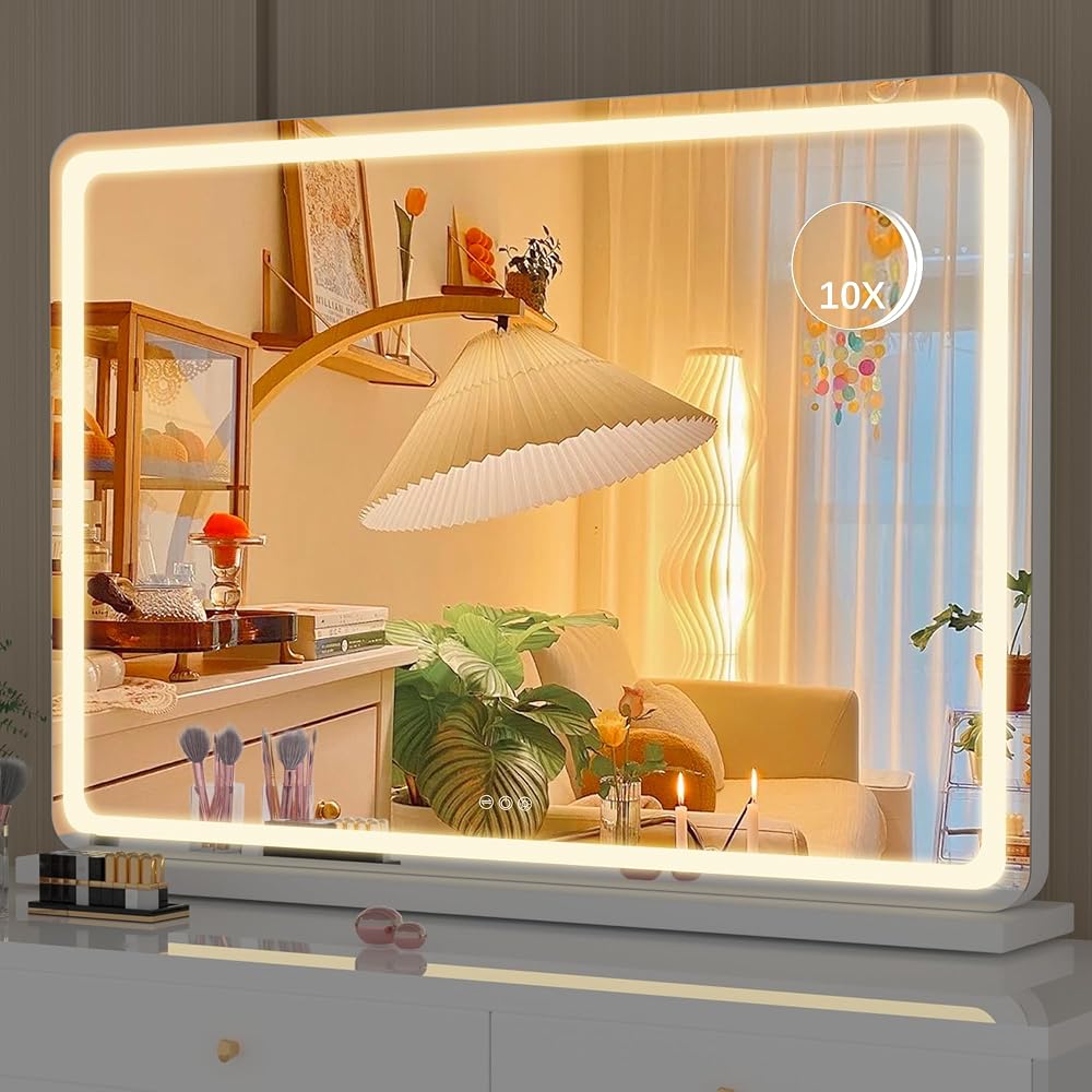 Hasipu LED Vanity Mirror with Lights, Makeup Mirror ZAWG9002S