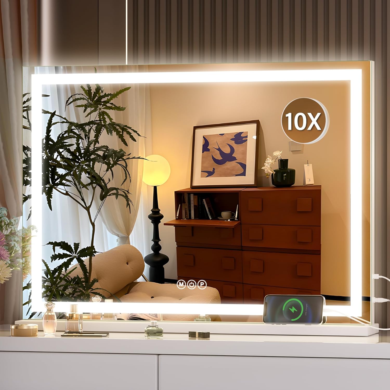 Hasipu LED Vanity Mirror, Makeup Mirror with Lights ZAW9005
