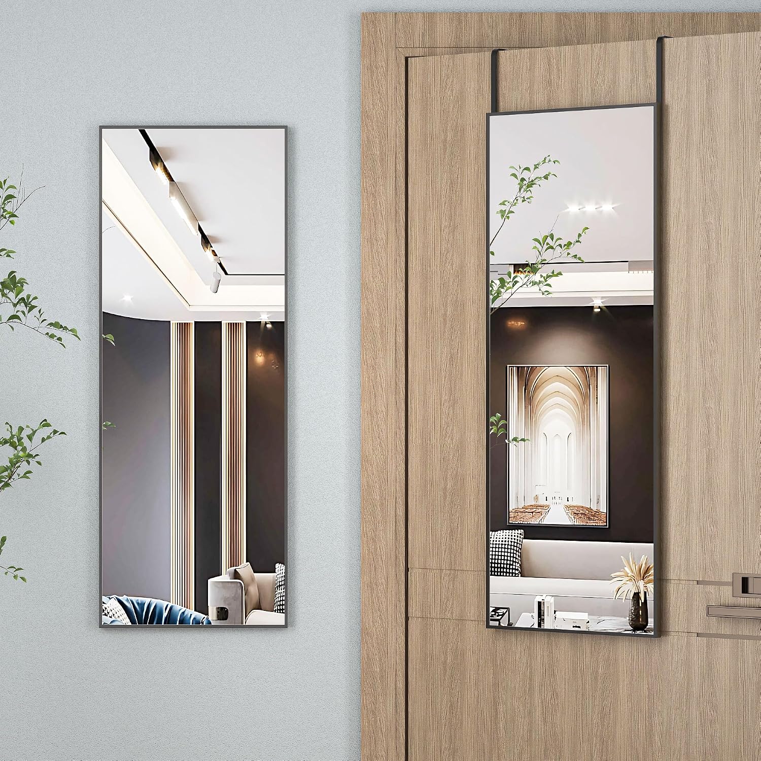 Hasipu Full Length Mirror Over-the-Door Mirror GM010